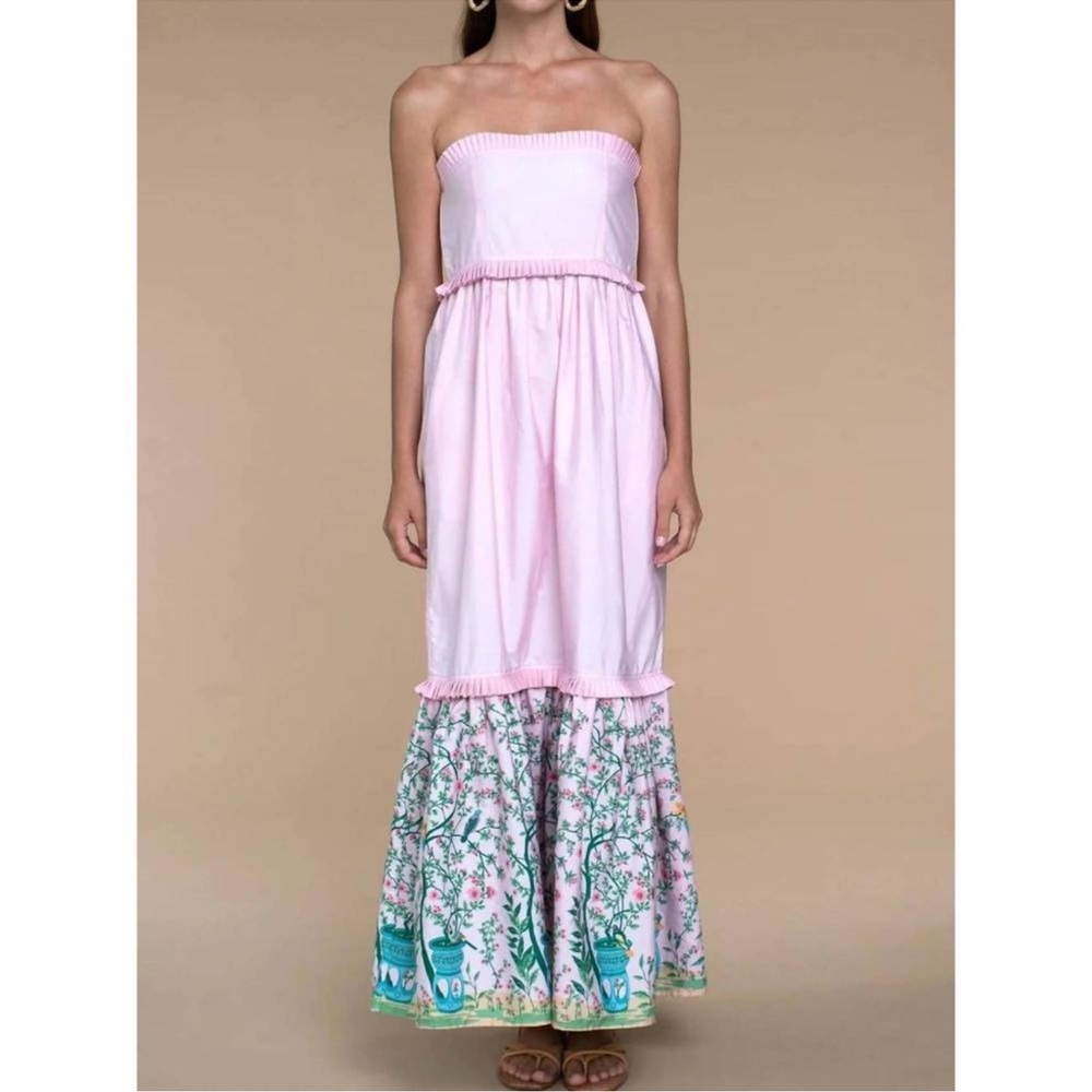 OLIVIA JAMES THE LABEL Jane Dress Parlor Ballet Pink - Picture 1 of 11